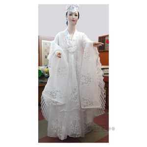 상드레아 선녀복 (흰색) 대선녀복/신복/무속용품