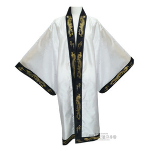 신미견 흰색 도사도포 (도사복/고급신복/무속의상/무속옷)
