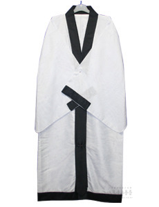 흰색도사도포 (국사, 달가라, 자미사) 백색도사복 도사옷 신복 무속의상 무속옷