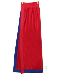 빨강치마 (달가라) 홍치마 홍색치마 신복 무속의상 무속옷