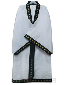 흰색 도사도포 (자미사 금박) 흰색도사도포 신복 무속의상 무속옷