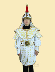 장군복 (33-C) 백색 (모자 포함)