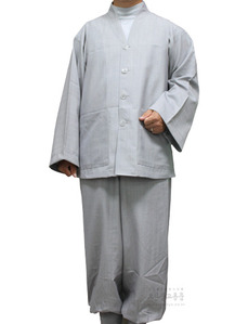 승복 3p (적삼 바지 조끼) 모직 이중지 광목 기계무명 도비 (절복스님옷 법복) 스님옷