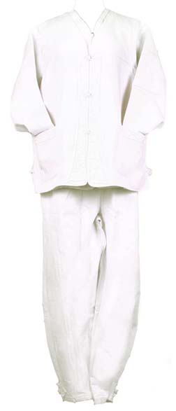 (가을 겨울용 여름) 법복 도비 3p (흰색) 겨울불자복 겨울생활복 절복 법복