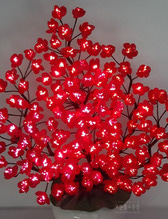 광섬유꽃-매화 동자꽃 (빨강)