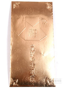 옴마니반메훔 복주머니 봉투 (황금색, 100장) 大