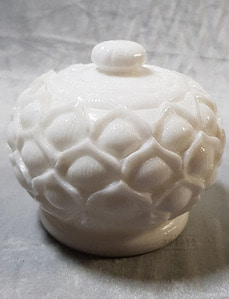 백옥 연꽃 불사그릇 (염주그릇) 지름 16cm