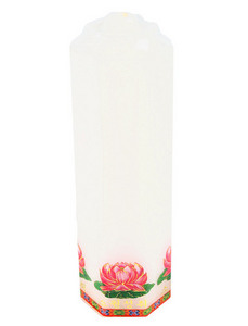 연꽃송이초 5호 (낱개 박스) 오래타는 알뜰초 법당초 기도양초 불교양초 기도초 불교용품