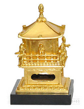 (명품) 사리함 (청동 순금개금 높이21cm) 부처님사리함 사리 부처님사리 사리친견 불교